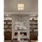 Z-Lite Viviana Flush Mount, 4-Light, 13.25 In.W x 11 In.H, Polished Nickel/Alabaster 345F13-PN - alternate 2